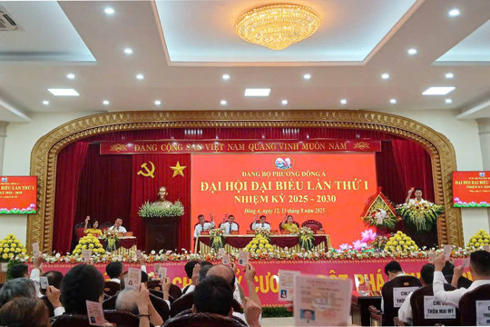 [Video] ĐẠI HỘI ĐẠI BIỂU ĐẢNG BỘ PHƯỜNG ĐÔNG A NHIỆM KỲ 2025-2030