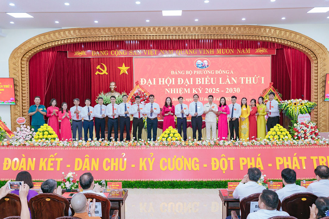 [Hình ảnh] Đại hội Đại biểu Đảng bộ phường Đông A lần thứ nhất, nhiệm kỳ 2025 - 2030